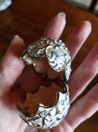 Uovo decorativo stile Faberge