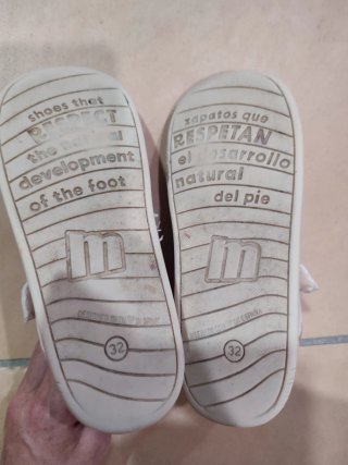 Zapatillas Mustang 32 respetuosas barefoot