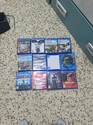 Lote Juegos PS4: GTA V, Killzone, FIFA, Uncharted