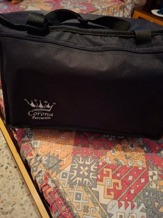 Cajón flamenco niños marca Corona y funda