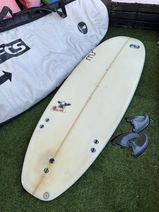 Tabla Surf Evolutiva Mad Cow 6'6 + Funda FCS