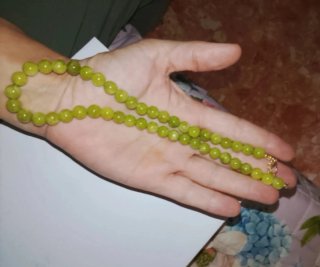 Collana pietre verdi