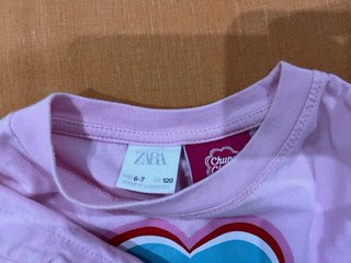 Camiseta rosa Chupa Chups 6/7 años