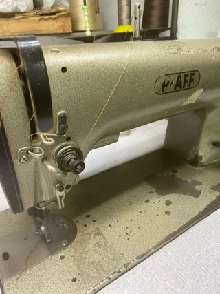 Máquina coser cuero industrial profesional PFAFF.