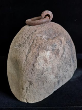 Tope de puerta piedra 8kg con anilla