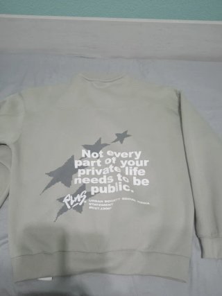 Sudadera Urban Society Beige