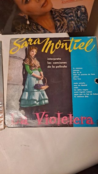 Lote 5 Vinilos Cantantes Nacionales
