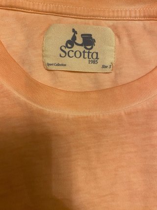 Camiseta Scotta Coral Talla S