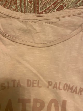 Camiseta rosa pastel LA CASITA DEL PALOMAR