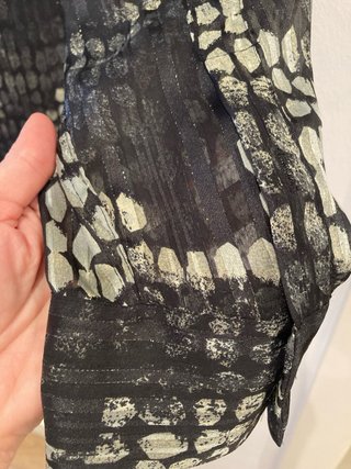 Blusa Zara Estampada Mujer