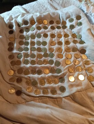 106 Monedas 1 Peseta 1980