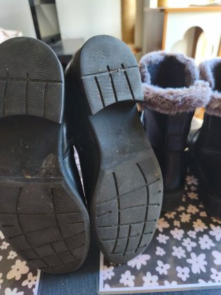Lote 2 pares botines mujer talla 40