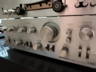 Amplificador Pioneer SA-9500 II Plata