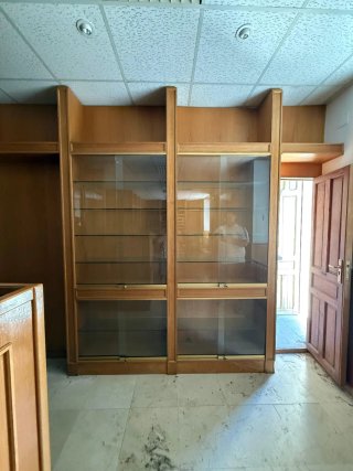 Muebles de farmacia antiguos
