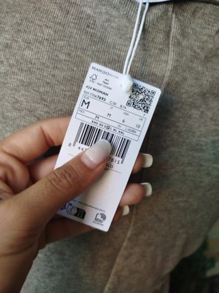Vestido Mango Largo Talla M Nuevo