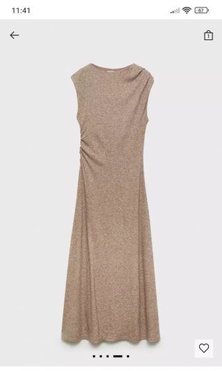 Vestido Mango Largo Talla M Nuevo