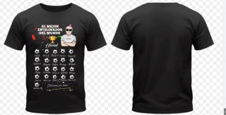 Camiseta El Mejor Entrenador del Mundo