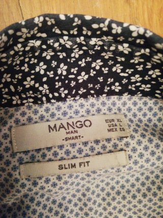 Camisa estampada Mango XL