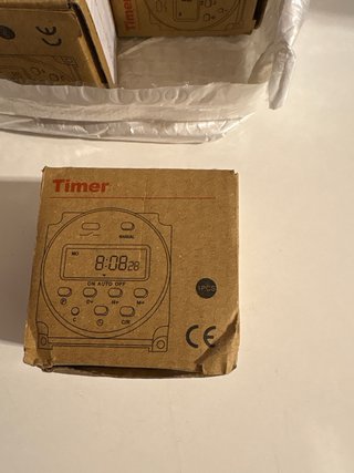 Lote 10 Temporizadores Digitales CN101A ¡Nuevos!