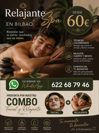 Renuevate con un delicioso masaje relajante