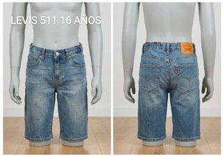 Levi's 511 Pantalón Corto 16 Años
