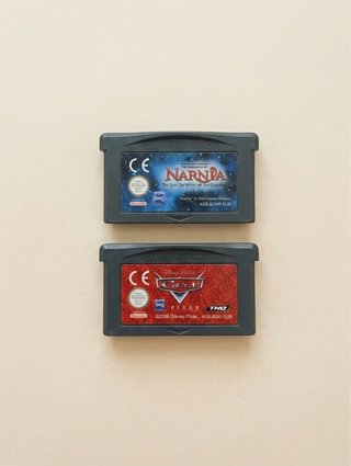 Pack 2 Juegos GBA: Cars + Narnia