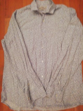 Camisa Mango Talla XL Estampada
