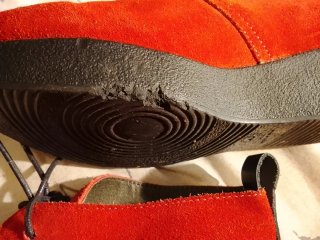 Botines ante rojos talla 39-40