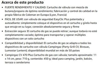 Calentador 850 watios portátil “CampinGaz” Bluecat