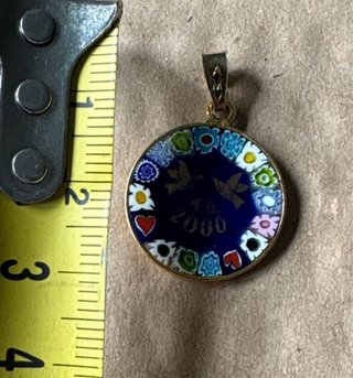 Colgante Murano Millefiori A.D. 2000