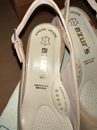 Zapatos Mujer Azur's Piel Beige