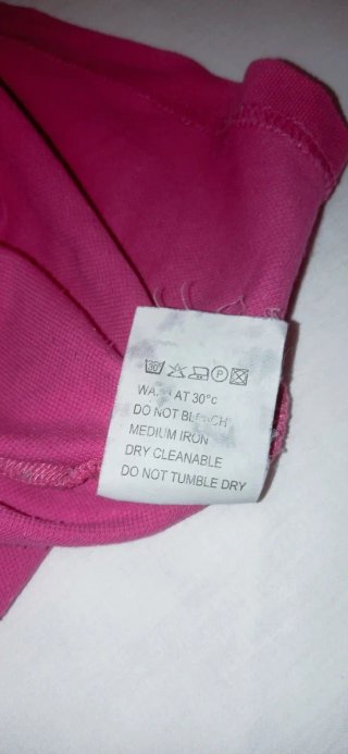 Polo Tommy Hilfiger Mujer T-L Rosa