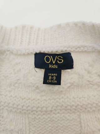 Cardigan bambina OVS bianco