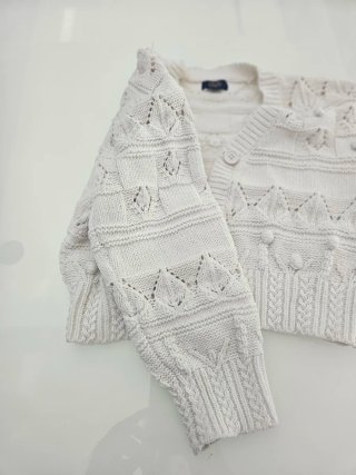 Cardigan bambina OVS bianco