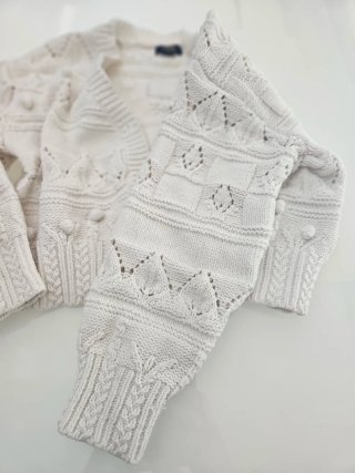 Cardigan bambina OVS bianco