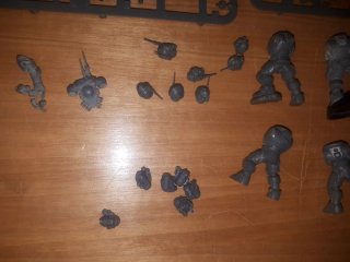 4x figuras Infiltrators/Incursors squad Warhammer