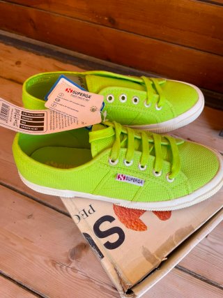Superga donna oro/rosa nuove con cartellino