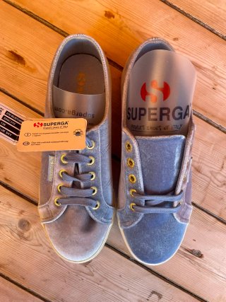 Superga donna oro/rosa nuove con cartellino