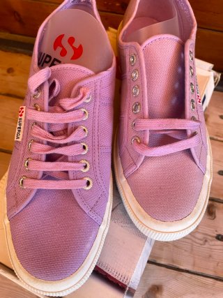 Superga donna oro/rosa nuove con cartellino