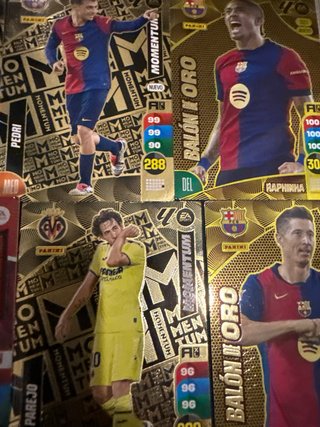 Lote Balón de Oro, Momentum, Edición Limitada,25