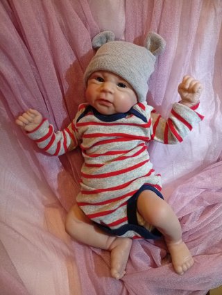 Bebé Reborn Personalizada con Peso y caída de cabe