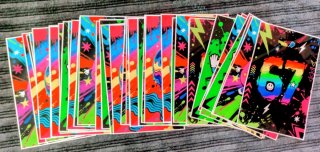 Set 25 Buste Regalo Fluo 67 Coloratissime