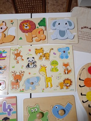 Juegos de madera educativos