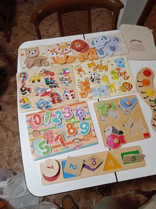 Juegos de madera educativos