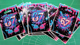 Set 30 Buste Regalo 67 Baseball Pop & Urban
