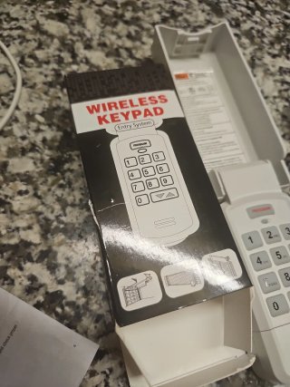 Teclado Control Acceso Parking