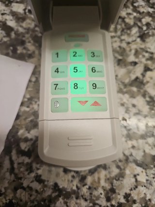 Teclado Control Acceso Parking
