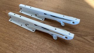 x2 set de escuadras pequeñas plegables (25x15cm)