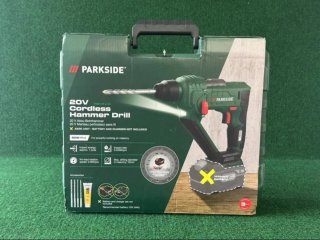 Taladro percutor Parkside 20V sin batería