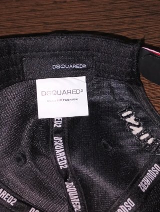 Gorra DSQUARED2 ICON Negra